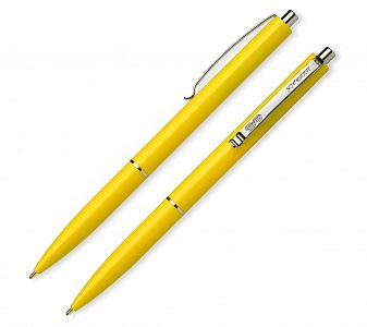 Ручка автомат. шарик. (желтый) Шнайдер к-15