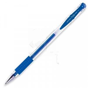 Ручка гелевая MORRIS TIDY прозрачный корпус, синяя