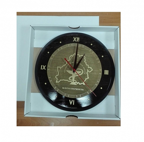 Фирменные часы с логотипом - сувениры в Минске
