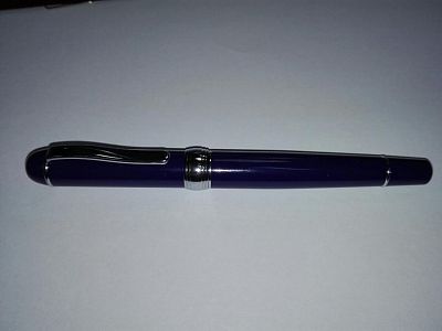 Ручка-роллер Pen Pro синяя/серебро