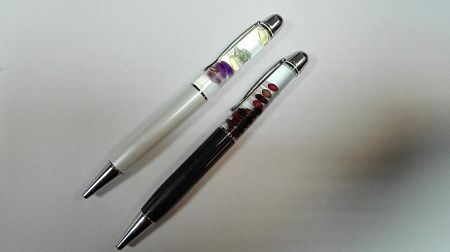 Ручка шариковая  "Vojager" в футляре "Живая картинка" серебро