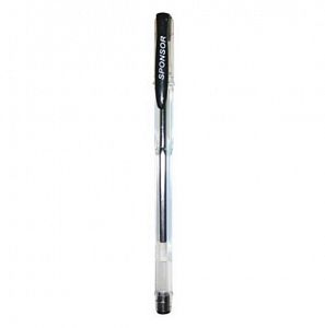 Ручка гелевая черная Sponsor SGP01/BK